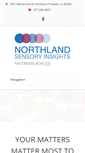 Mobile Screenshot of northlandsensoryinsights.com